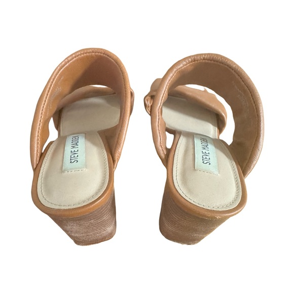Steve Madden Brown Heeled Sandals - Picture 3 of 6